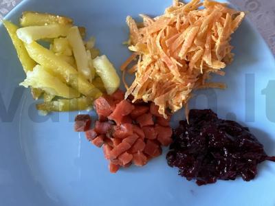 Salotas „Raudonasis žiedas“ Žingsnis 7