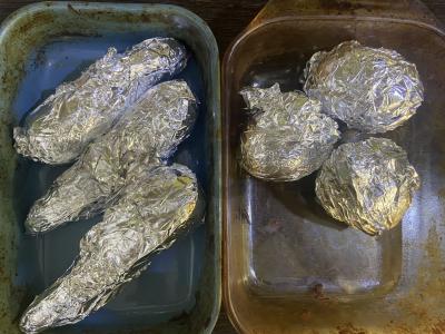 Olivjė su doktorine dešra ir keptais daržovėmis Žingsnis 2