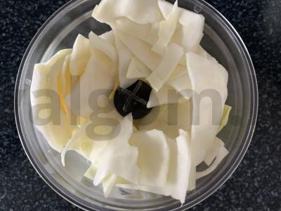 Patingėti kopūstai su grikiais, faršu, grietine ir daržovėmis Žingsnis 3