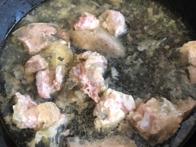 Šaltibarščiai su rūgštynėmis ir troškiniu pomidorų pastoje Žingsnis 5