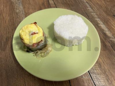 Rulėliai iš skumbrės su pomidorais pagrindine nuotrauka