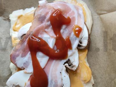 Pica „Pasaka“ su portobello Žingsnis 9