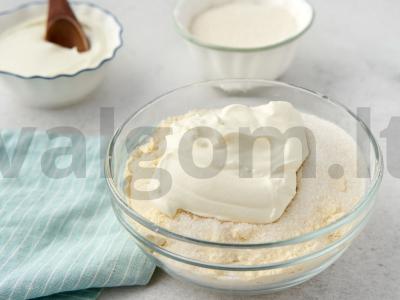 Obuolių ir cinamono pyragėliai Žingsnis 3