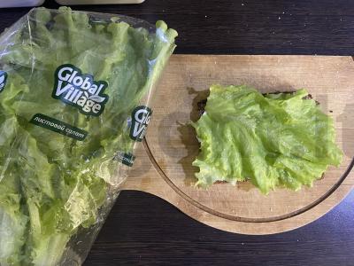 Tostai su varškės sūriu, skrambučiu ir krevetėmis Žingsnis 2