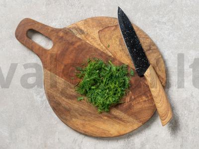 Kopūstų salotos su actu Žingsnis 4