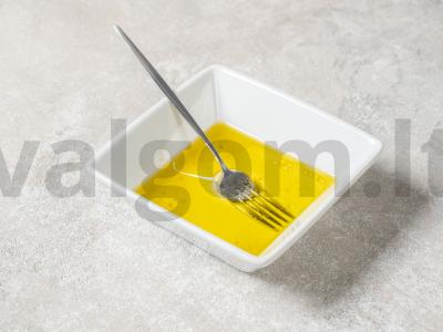 Kopūstų salotos su actu Žingsnis 9