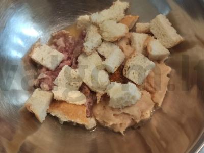 Žuvies ir kiaulienos kotletai vakarienei Žingsnis 4