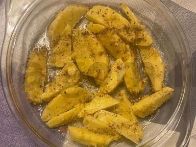 Bulvės po sodininkiškai tešloje Žingsnis 6