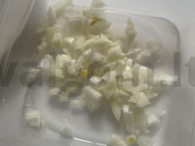 Užkandis su avokadu ir Pekino kopūstu Žingsnis 2