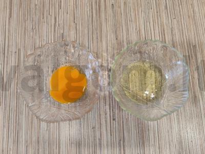 Skani varškėtukai su bananų įdaru Žingsnis 1