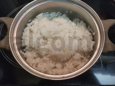 Poke su krevetėmis ir jūros midijomis Žingsnis 3