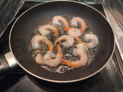 Poke su krevetėmis ir jūros midijomis Žingsnis 4