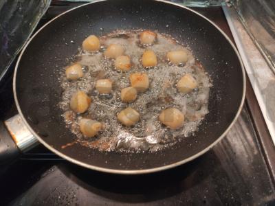 Poke su krevetėmis ir jūros midijomis Žingsnis 5