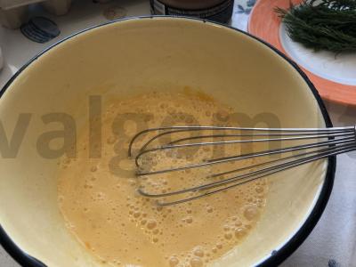 Kiaušinių ritinys su žąsų paštetu Žingsnis 2