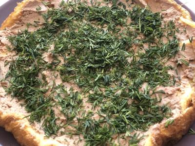 Kiaušinių ritinys su žąsų paštetu Žingsnis 8