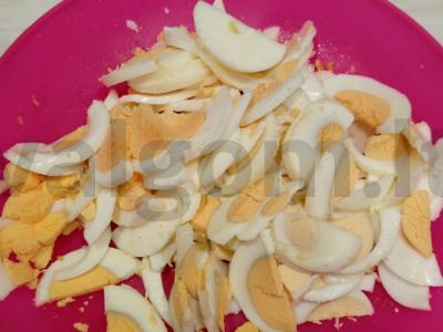 Kepenų ir morkų salotos pagal korėjietišką receptą Žingsnis 4