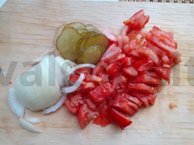 Kiauliena po sūrio-grietinės kepure Žingsnis 2