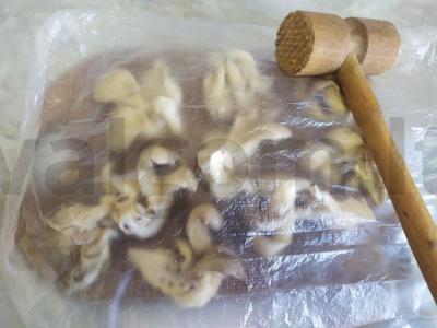 Grybų atpjovos Žingsnis 2