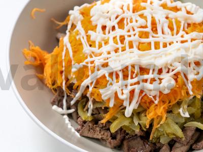 Salotas „Pečenkino“ Žingsnis 7