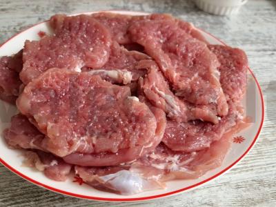 Kiaulienos kepsniai Žingsnis 3