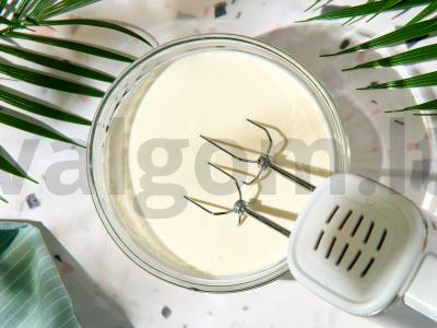 Mėtų ledai su šokolado trupiniais „Per daug saulės“ Žingsnis 1