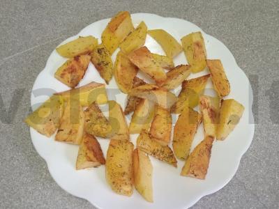 Kaimiški bulvės su džiovintu krapu ir paprika Žingsnis 6