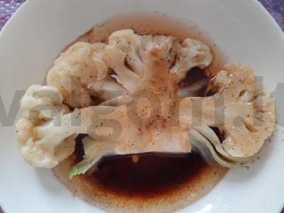 Žiedinės kopūstų steikas su sojų padažu Žingsnis 3