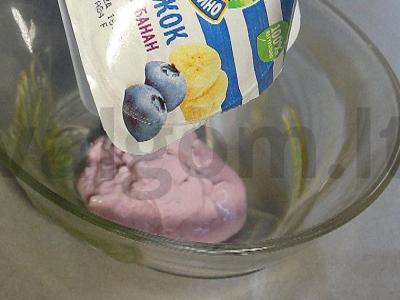 Varškės įdaras blynams Žingsnis 2