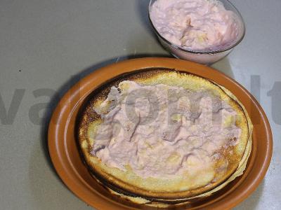 Varškės įdaras blynams Žingsnis 5