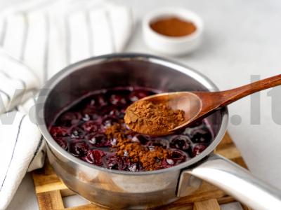 Uogienė „Vyšnia su šokoladu“ Žingsnis 3