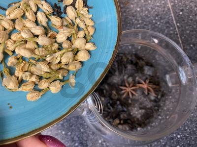 Juodasis arbata su jazminais Žingsnis 3