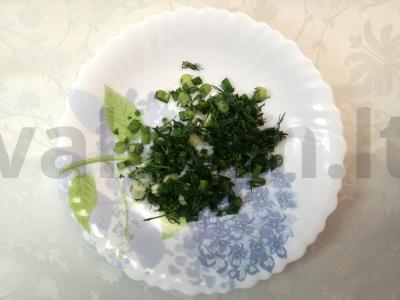 Kepamas pyragas su varškės-sūrio įdaru Žingsnis 2