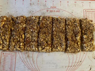 Greiti muesli batonėliai Žingsnis 4