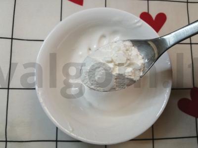 Kukurūzų krakmolo sausainiai Žingsnis 4