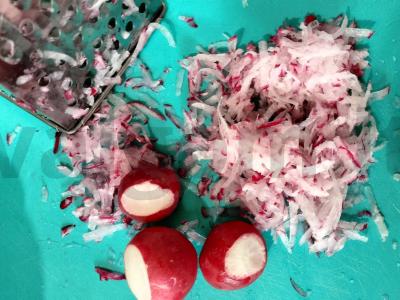 Okroška ant mineralinio vandens su citrina Žingsnis 1