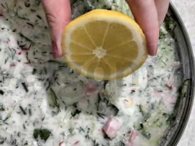 Okroška ant mineralinio vandens su citrina Žingsnis 9