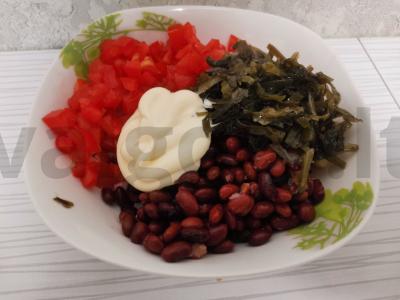 Salotos su pupelėmis ir jūros kopūstais Žingsnis 3