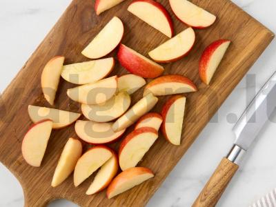 Varškė su obuoliais Žingsnis 5