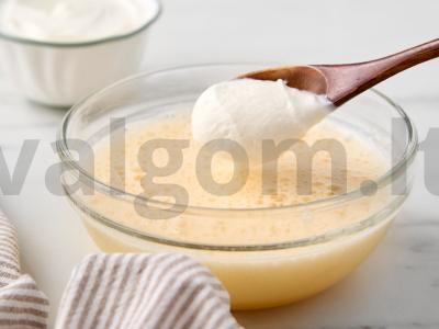 Varškė su obuoliais Žingsnis 6