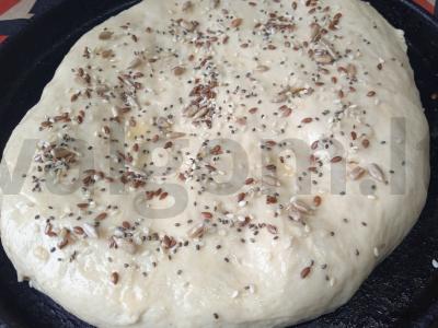 Hachapuri su rūkytu Adygei sūriu Žingsnis 6