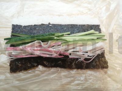 Kepti ritinėliai „Krabik hot“ Žingsnis 5