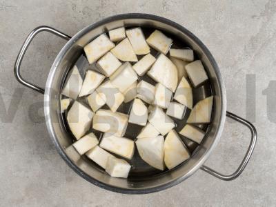 Humusas be avinžirnių Žingsnis 1