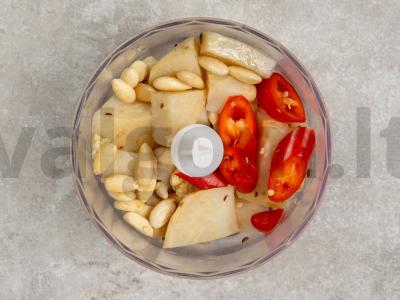 Humusas be avinžirnių Žingsnis 4