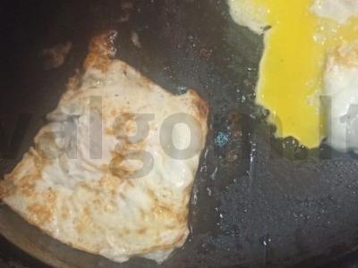 Kiaušinienė su šonine ir krapais Žingsnis 2