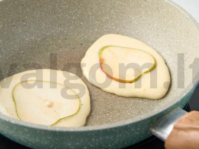 Purūs blynai su kriaušėmis Žingsnis 4