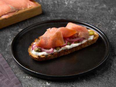 Tostai su lašiša Žingsnis 8