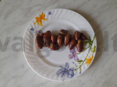 Kepti vištienos širdelės su džiovintu česnaku Žingsnis 4