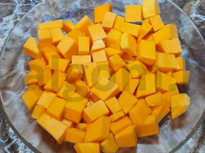 Moliūgų košė su avižų pienu Žingsnis 1