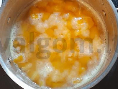 Moliūgų košė su avižų pienu Žingsnis 3