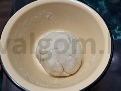 Sūrio ir žolelių paplotėliai Žingsnis 5